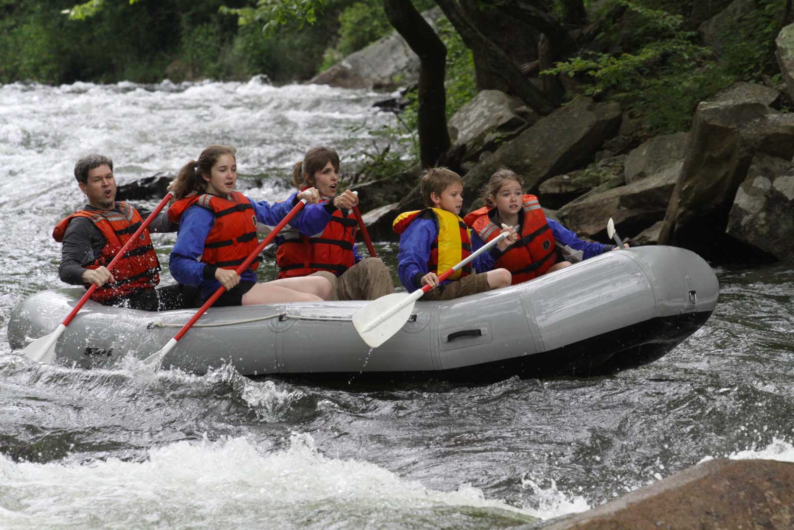 River rafting